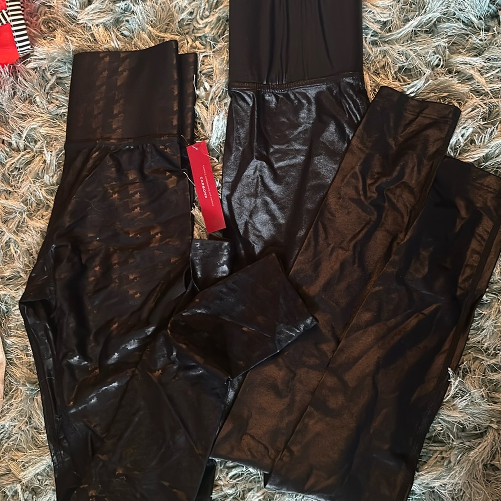 Carbon 38 black leggings never worn